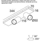 LED headlight with many adjustment options Picar