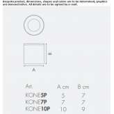 Round aluminum LED reflector Hadsten