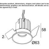Recessed LED outdoor spotlight, metal Eriksbo