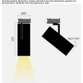 Adjustable aluminum LED reflector Coalinga