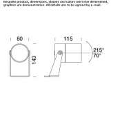 Adjustable aluminum diode Cavancha