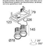 LED headlight with many adjustment options Dobrota