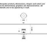 Aluminum recessed LED reflector Rothrist