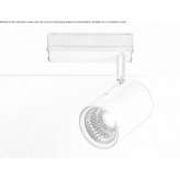 Regulowany reflektor sufitowy LED Radoboj
