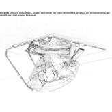 Square lead crystal reflector Butthard