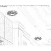 Semi-recessed round reflector Butthard