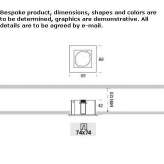 Recessed spotlight Sandsund