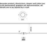 Recessed, adjustable reflector Florin