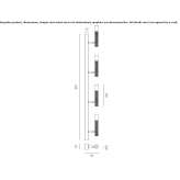 Steel LED reflector with multiple adjustment options Laxe