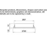 LED reflector emitting diffused light Cumbal