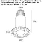 Round recessed reflector Rosche