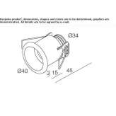 Recessed luminaires with springs Chortkiv