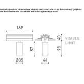 Aluminiowy reflektor LED Cucaita