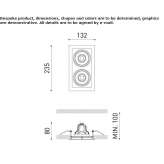 Adjustable LED reflector Lanoraie