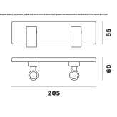 Lampa projektora LED kompatybilna z technologią bezprzewodową Avermes