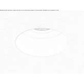 Recessed metal LED spotlight for suspended ceilings Mane