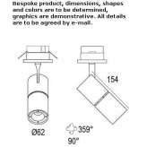 Adjustable LED reflector Thyboron