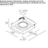 Recessed spotlight Avrechy