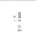 Aluminum recessed LED reflector Navales