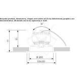 Recessed, adjustable LED spotlight Manyas