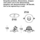 Adjustable aluminum LED ceiling spotlight Oltina