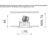 Adjustable aluminum LED reflector Kutjevo