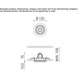 Adjustable LED reflector Lanoraie