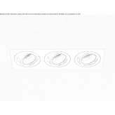Recessed, adjustable metal LED spotlight Weerberg