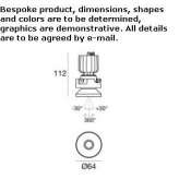 Aluminum recessed LED reflector Srubec