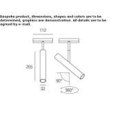 Adjustable LED projector Glenboig