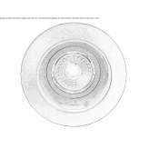 Zamak recessed LED spotlight, dimmable Skriveri
