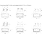 Multi-point recessed LED spotlight Beizama