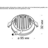 Recessed round aluminum LED spotlight Beaumont