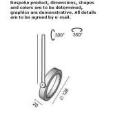 Halogen, adjustable ceiling spotlight Moulsoe