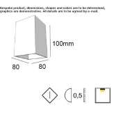 Aluminum LED ceiling spotlight Nuneaton