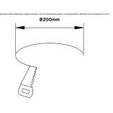 Aluminum reflector with round clamp Glasford