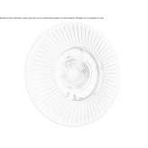 Recessed spotlight made of brass Hellwege