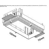 Recessed spotlight made of die-cast aluminum Ouddorp