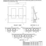 Wall fixtures made of plasterboard Vargon