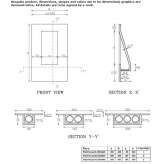 Wall fixtures made of plasterboard Vargon