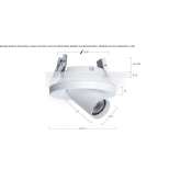 Adjustable LED spotlight for suspended ceilings Prejano