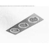 Wielopunktowy reflektor LED do wbudowania Ganz