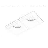 Wielopunktowy reflektor LED do wbudowania Crossac
