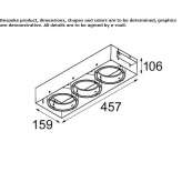 Recessed ceiling spotlight Esgueira