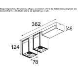 Adjustable LED ceiling spotlight Itabera