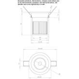 Round aluminum LED reflector Dasice