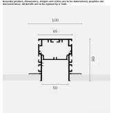 Aluminum linear lighting profile Wandong