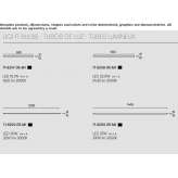 Linear light profile for LED modules Hardheim