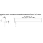 Linear lighting profile made of resin Tongerlo