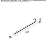 Ceiling linear lighting profile for LED modules Magana